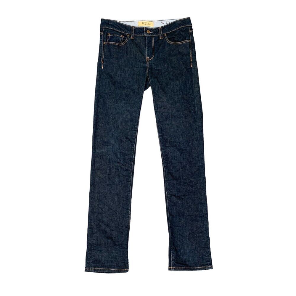 Holding Horses Jeans Womens 27 Denim Stretch Straight Fit 5 Pocket Anthropologie